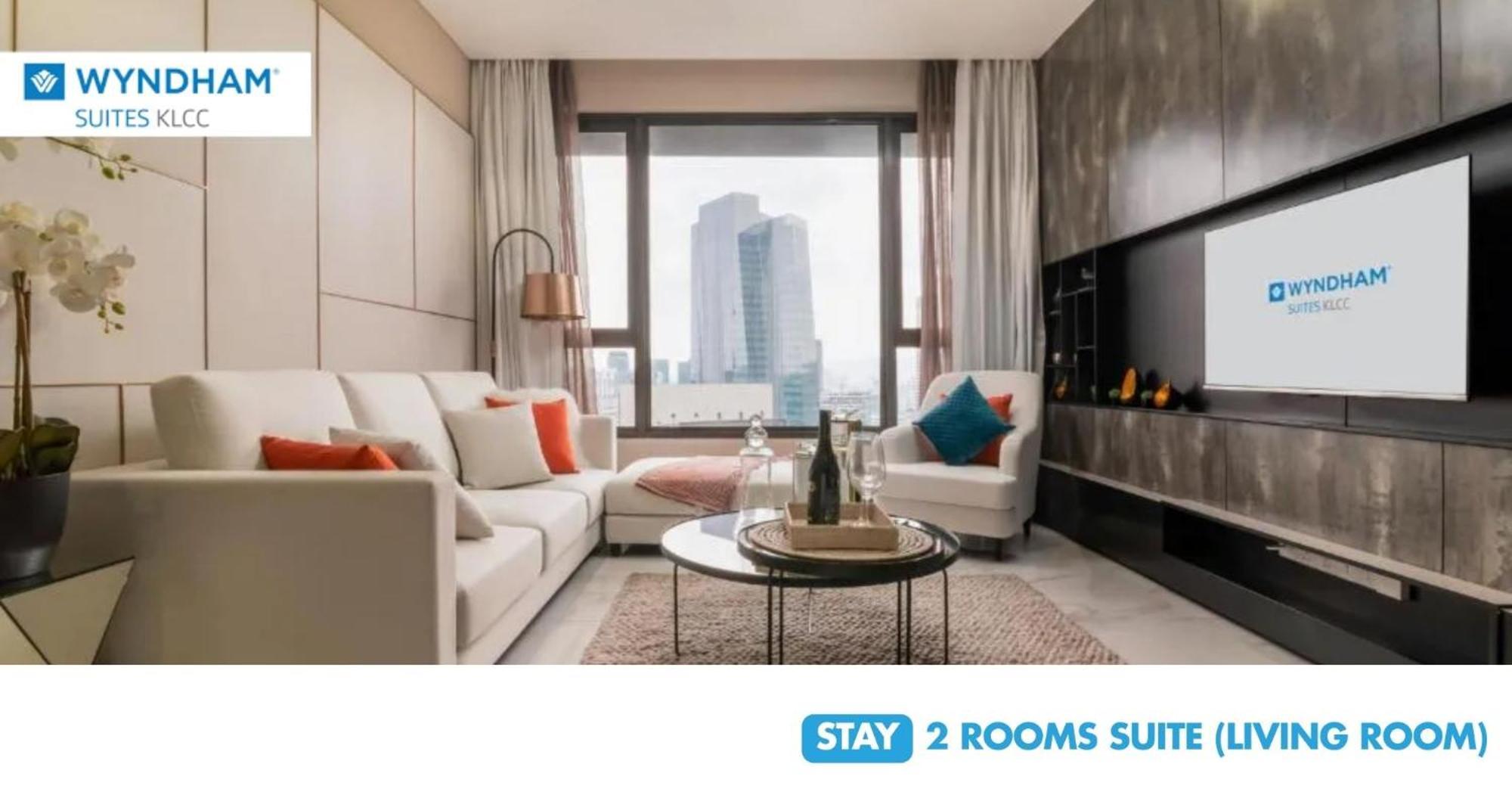 Wyndham Suites Klcc クアラルンプール エクステリア 写真 2 Rooms Suite Living Room
